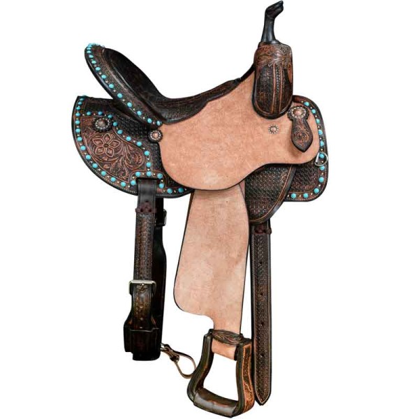 Flying Colors Western Saddle